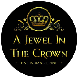 A jewel in the crown logo.